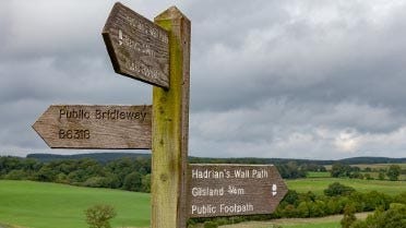 Wooden Footbridges & Signage Unlock The English Countryside for the Public